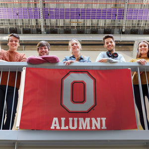 Ohio State Buckeyes Alumni Deluxe Flag - 3'x5'