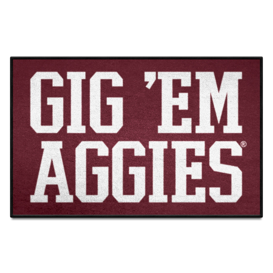 Texas A&M Aggies Slogan Starter Mat 