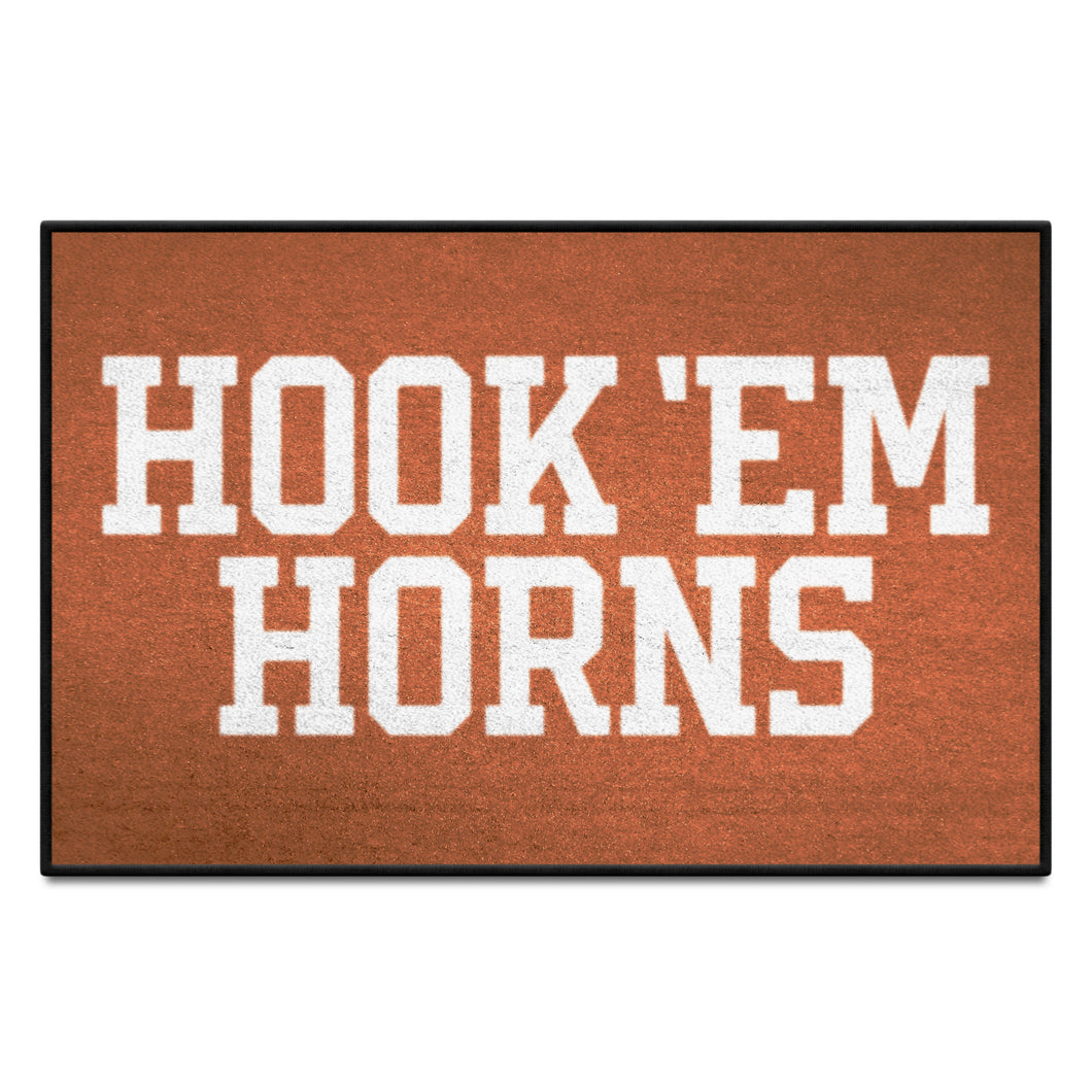 Texas Longhorns Slogan Starter Mat 