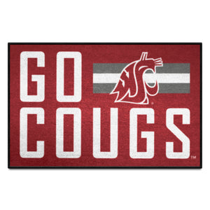 Washington State Cougars Slogan Starter Mat 
