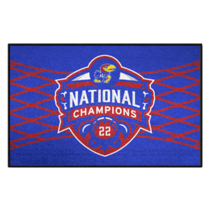 Kansas Jayhawks 2022 Basketball National Champions Starter Mat