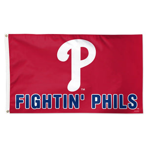 Philadelphia Phillies Deluxe Flag - 3'x5' FIGHTIN' PHILS – Sports Fanz