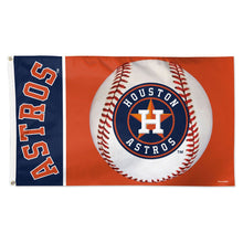 Houston Astros Baseball Deluxe Flag - 3'x5'