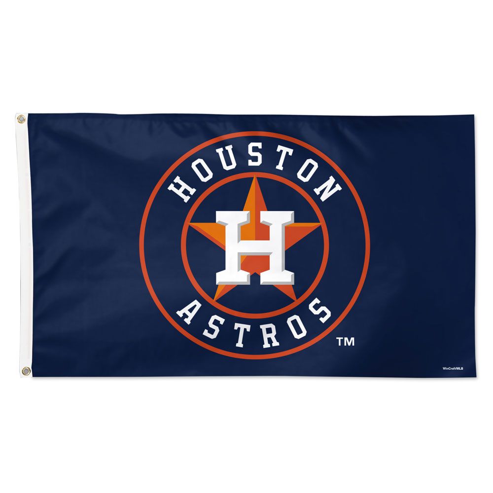 Houston Astros Blue Deluxe Flag - 3'x5'