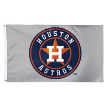 Houston Astros Gray Deluxe Flag - 3'x5'