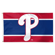 Philadelphia Phillies Horizontal Stripes Deluxe Flag - 3'x5'