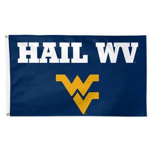 West Virginia Mountaineers Hail WVU Deluxe Flag - 3'x5'
