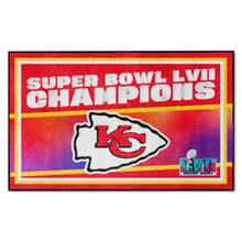 Kansas City Chiefs Super Bowl 57 Champions Rug - 4'x6'