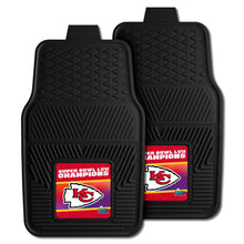 Kansas City Chiefs Super Bowl 57 Champions 2-pc Vinyl Car Mat Set