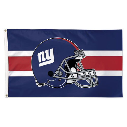 New York Giants Helmet Deluxe Flag - 3'x5'