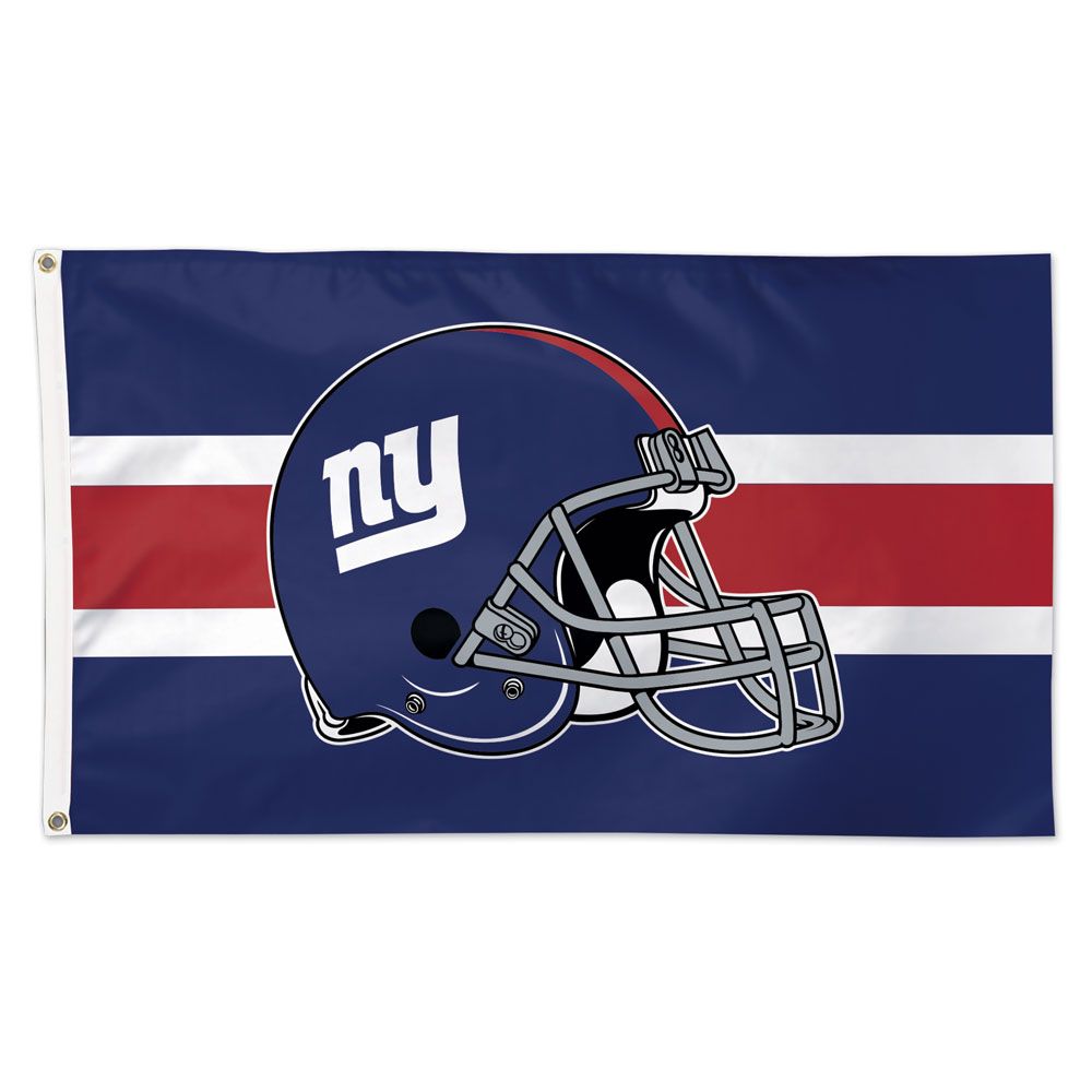 New York Giants Helmet Deluxe Flag - 3'x5'