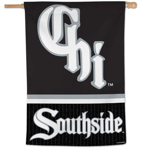 Chicago White Sox Vertical Flag - 28"x40" Southside