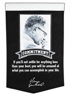 green bay packers, vince Lombardi Collection Excellence Banner Banner - 15"x24"