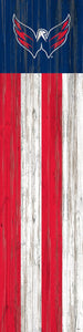 Washington Capitals Flag Door Leaner  6"x24"