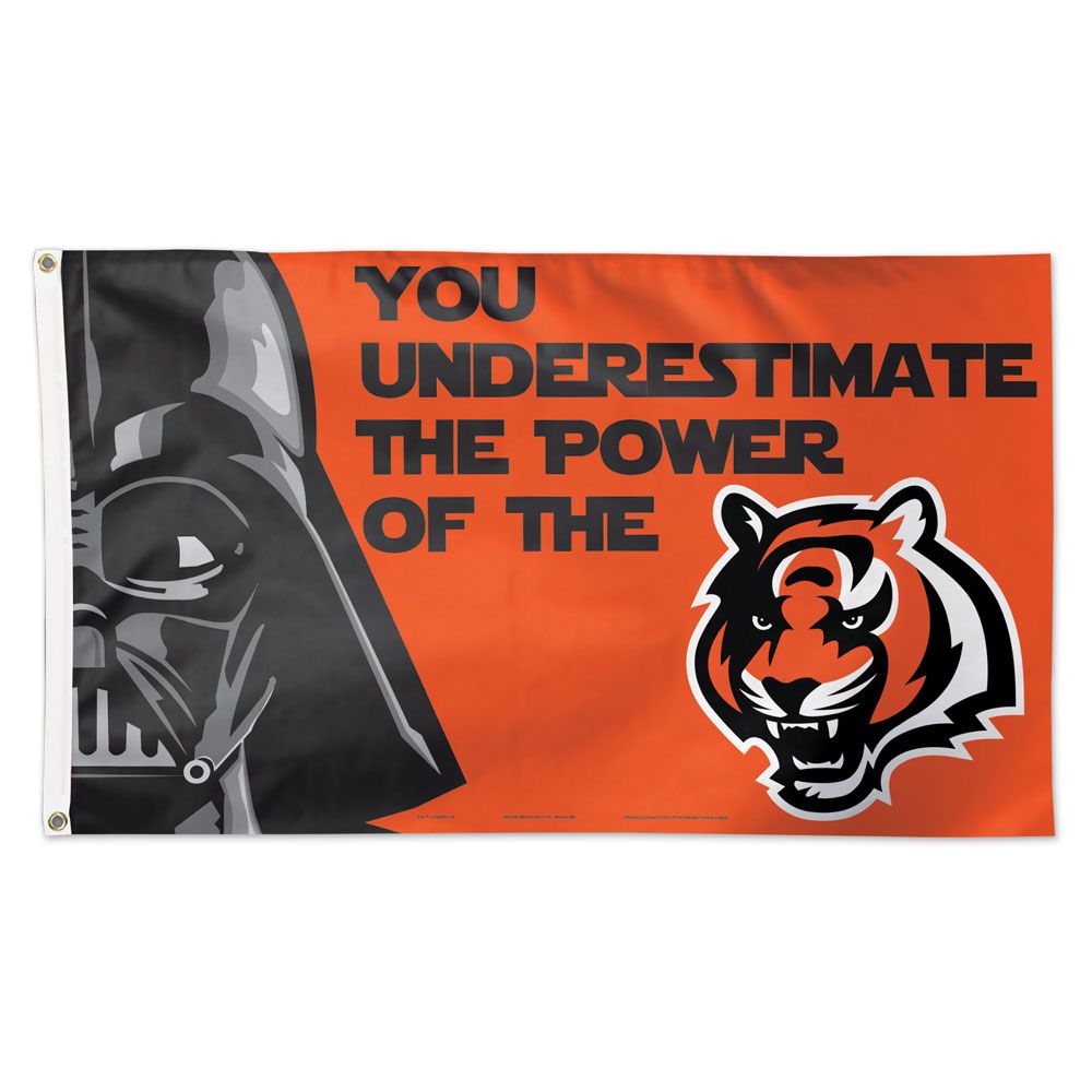 Cincinnati Bengals Star Wars Deluxe Flag - 3'x5'