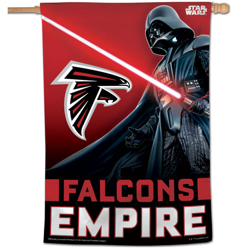 Atlanta Falcons Star Wars Darth Vader Vertical Flag - 28