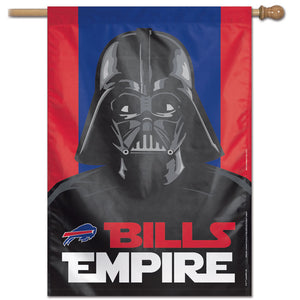 Buffalo Bills Star Wars Darth Vader Vertical Flag - 28"x40"                                                         