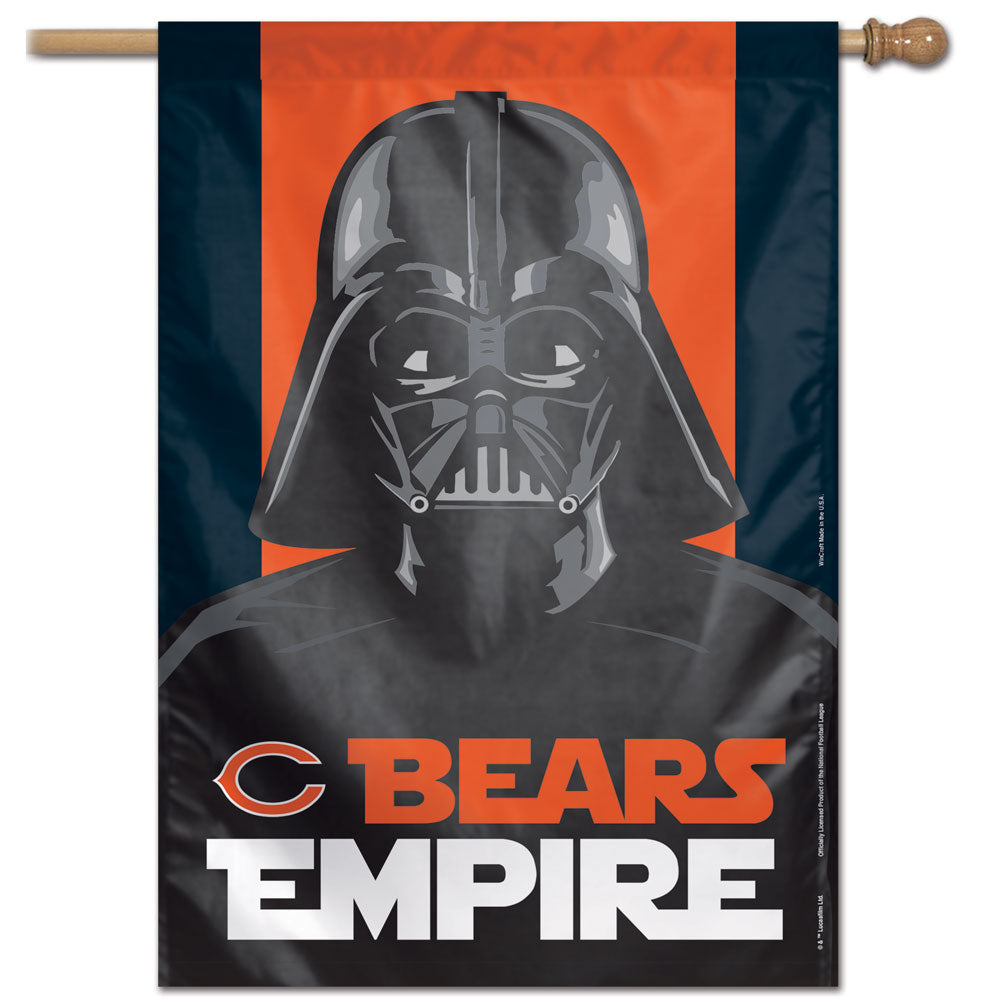 Chicago Bears  Star Wars Darth Vader Vertical Flag - 28