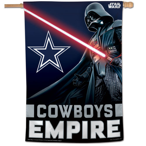 Dallas Cowboys Darth Vader Vertical Flag - 28