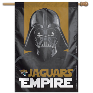 Jacksonville Jaguars Star Wars Darth Vader Vertical Flag - 28"x40"                                                        