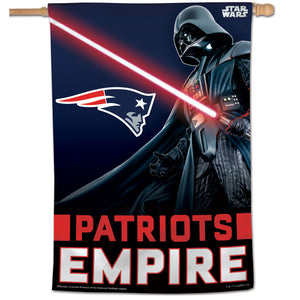 New England Patriots Darth Vader Vertical Flag - 28"x40"                                               