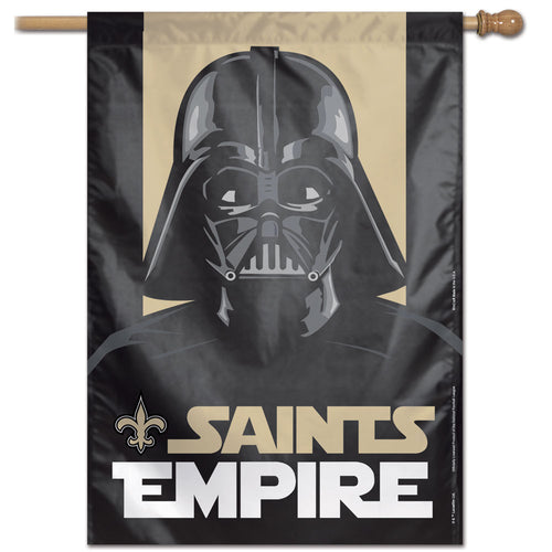 New Orleans Saints Darth Vader Vertical Flag - 28