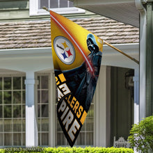 Pittsburgh Steelers Star Wars Darth Vader Vertical Flag - 28"x40"