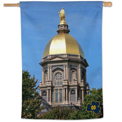 Notre Dame Fighting Irish Golden Dome Vertical Flag - 28