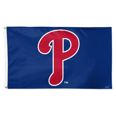 Philadelphia Phillies Blue Deluxe Flag - 3'x5'
