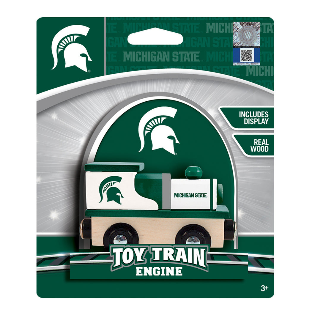 Michigan State Spartans Wood Toy Train