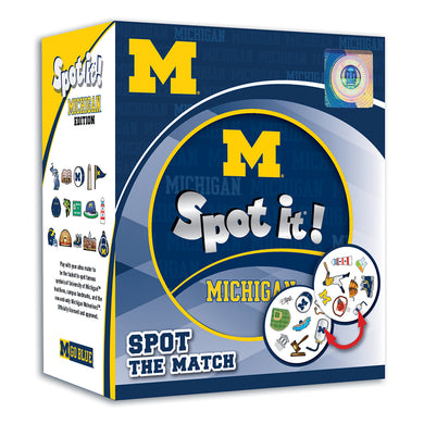 Michigan Wolverines Spot It Game