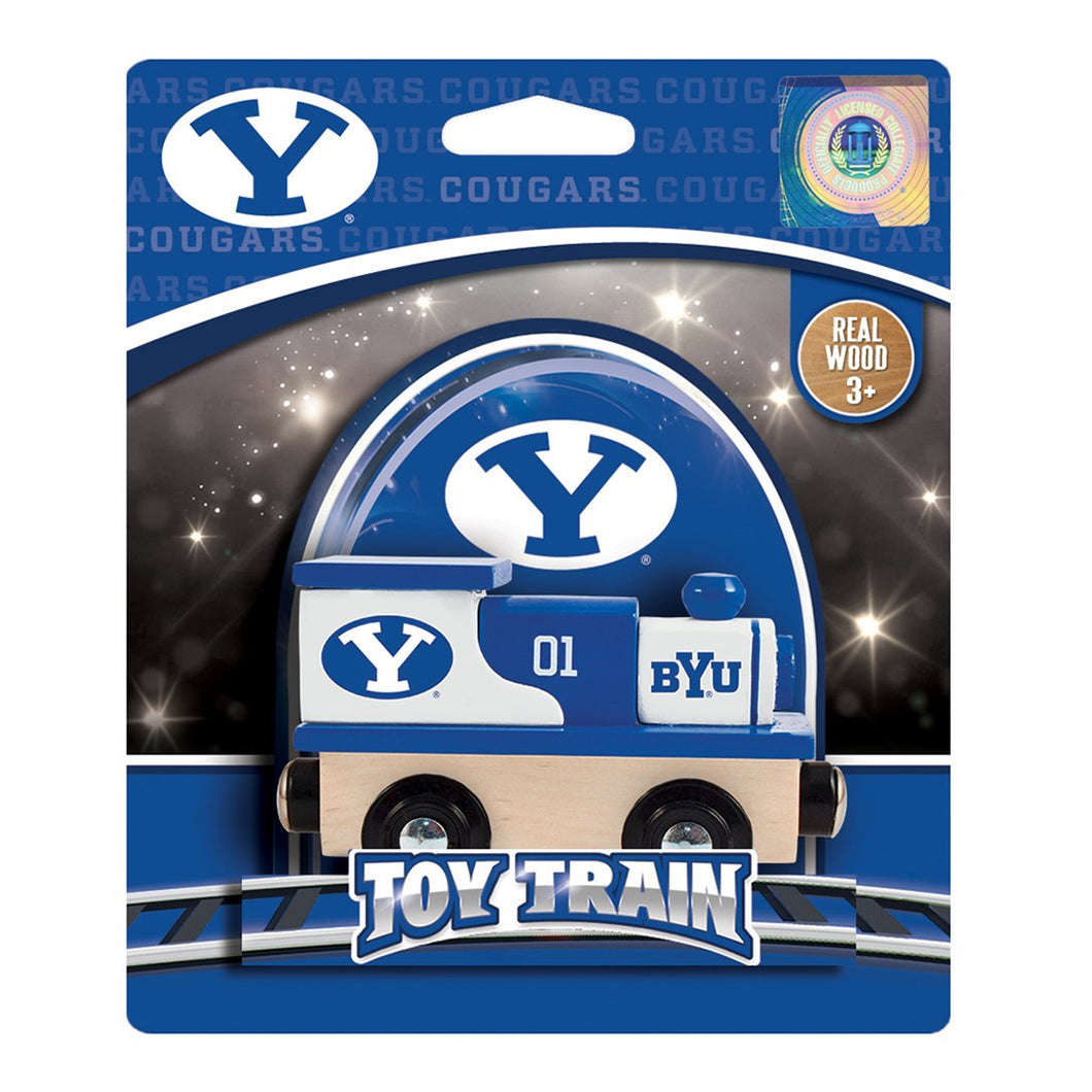 Brigham Young Cougars Toy Train