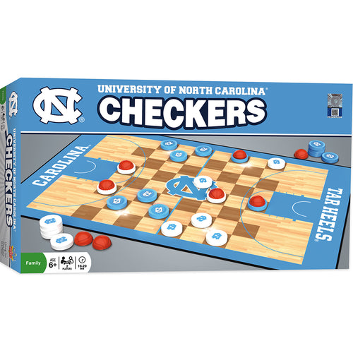 North Carolina Tar Heels Checkers