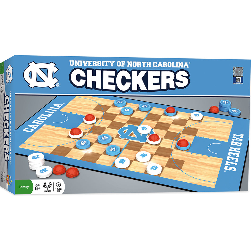 North Carolina Tar Heels Checkers