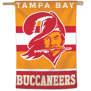 Tampa Bay Buccaneers Retro Vertical Flag - 28"x40"                                                      