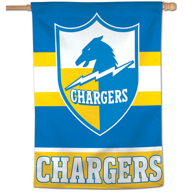 Los Angeles Chargers Retro Vertical Flag - 28