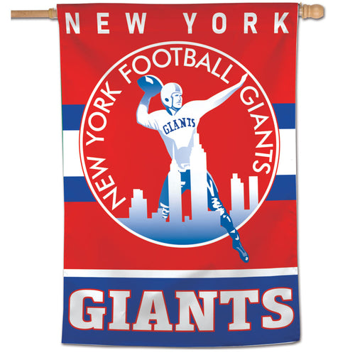 New York Giants Retro Vertical Flag - 28