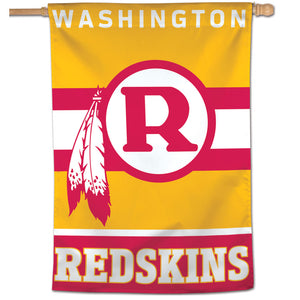 Washington Redskins Retro Vertical Flag - 28"x40"