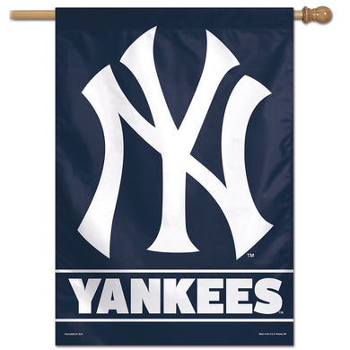 New York Yankees Wordmark Vertical Flag - 28