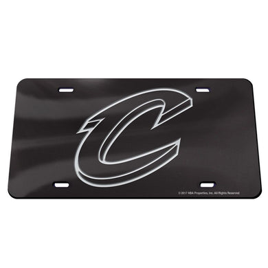 Cleveland Cavaliers Black Chrome Acrylic License Plate