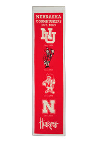 Nebraska Heritage Heritage Banner - 8"x32"