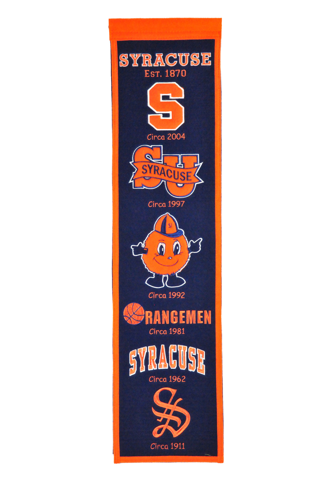 Syracuse Orangeman Heritage Banner - 8