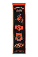 Oklahoma State Cowboys Heritage Banner - 8"x32"