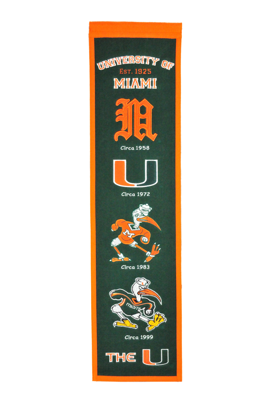 Miami Hurricanes Heritage Banner - 8