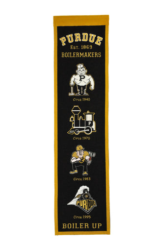 Purdue Boilermakers Heritage Banner - 8