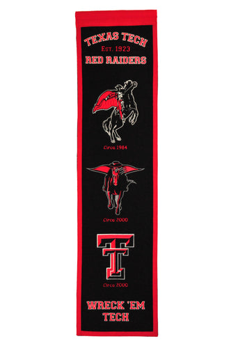 Texas Tech Red Raiders Heritage Banner - 8