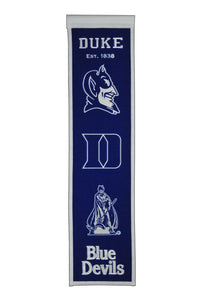 Duke Blue Devils Heritage Banner - 8"x32"