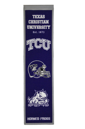 TCU Horned Frogs Heritage Banner - 8