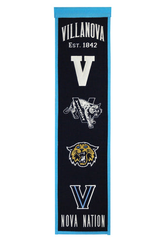 Villanova Wildcats Heritage Banner - 8