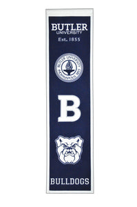 Butler Bulldogs Heritage Banner - 8"x32"